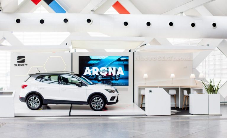 Seat. Busca el espacio de la marca en Atocha y Sants