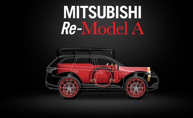 Mitsubishi. Reconstruye un Modelo A moderno por su centenario