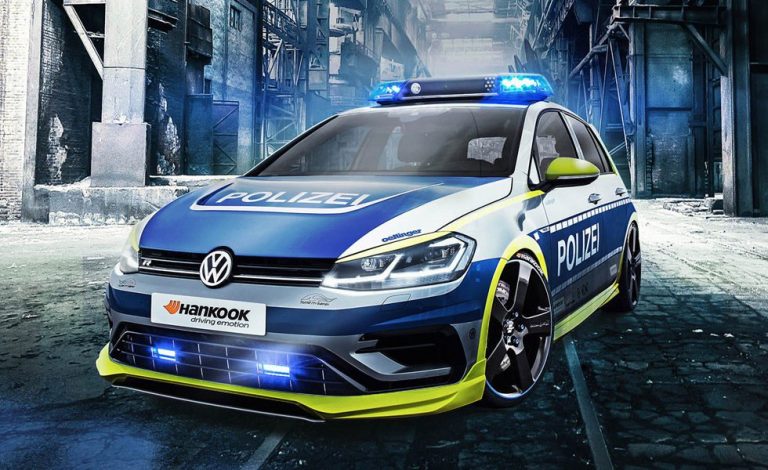 Oettinger Volkswagen Golf R. Para la policía alemana