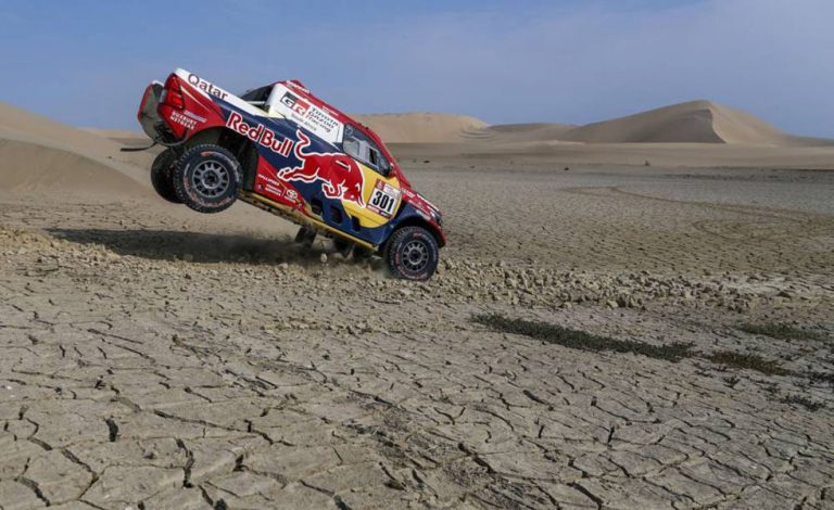 Dakar 2018. Al Attiyah y Sunderland contraatacan