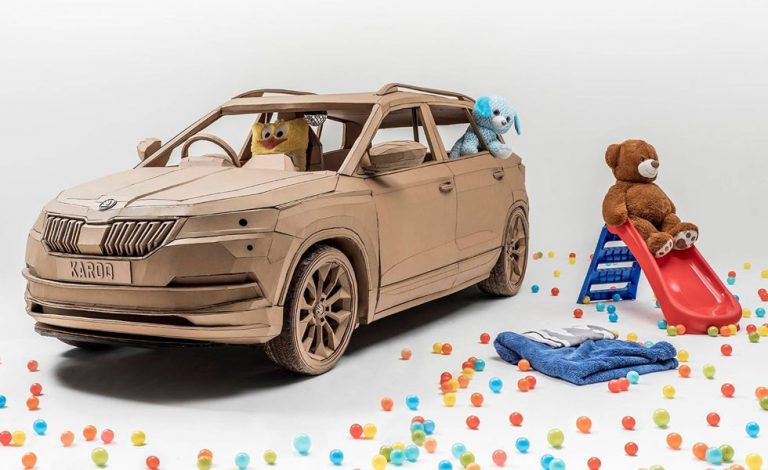 Skoda Karoq. Ahora, de cartón