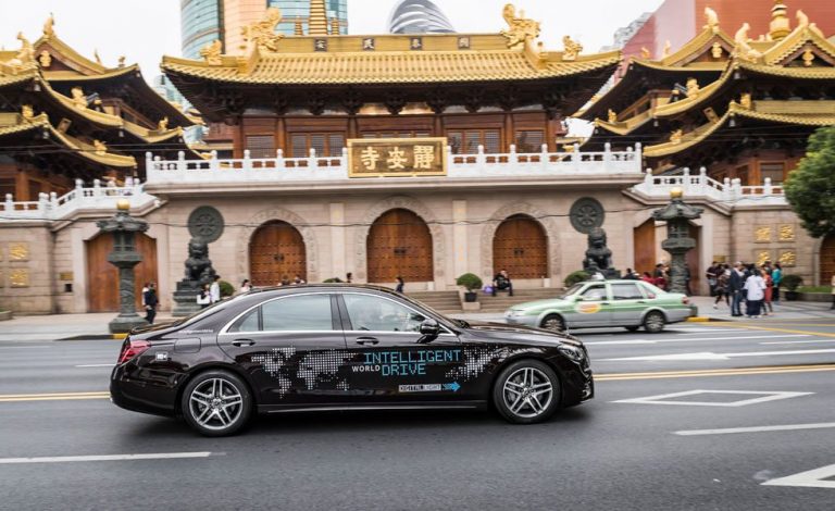 Vuelta al mundo. Con un Mercedes Clase S autónomo