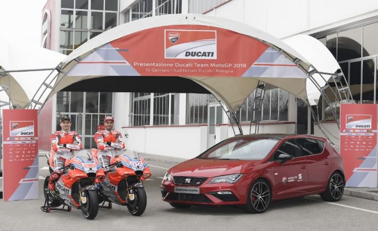 Seat y Ducati. Renuevan su colaboración para MotoGP
