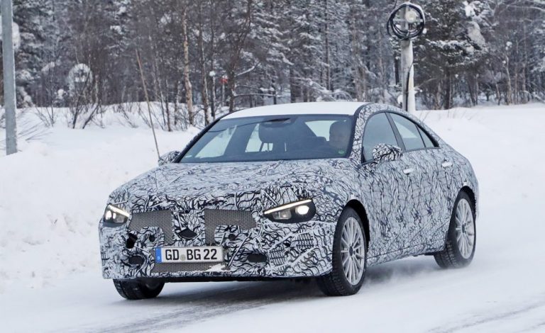 Mercedes-Benz CLA 2020. Comienza con los tests invernales