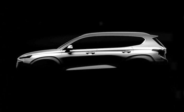 Hyundai Santa Fe. Está listo para el Salón de Ginebra
