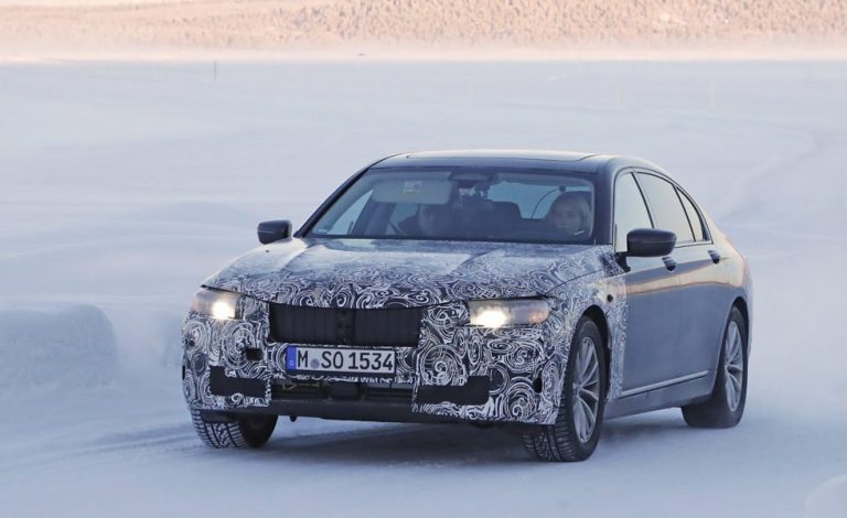 BMW Serie 7 2019. Arrancan los tests invernales