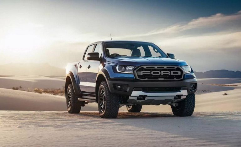 Ford Ranger Raptor. Un F-150 Raptor a escala