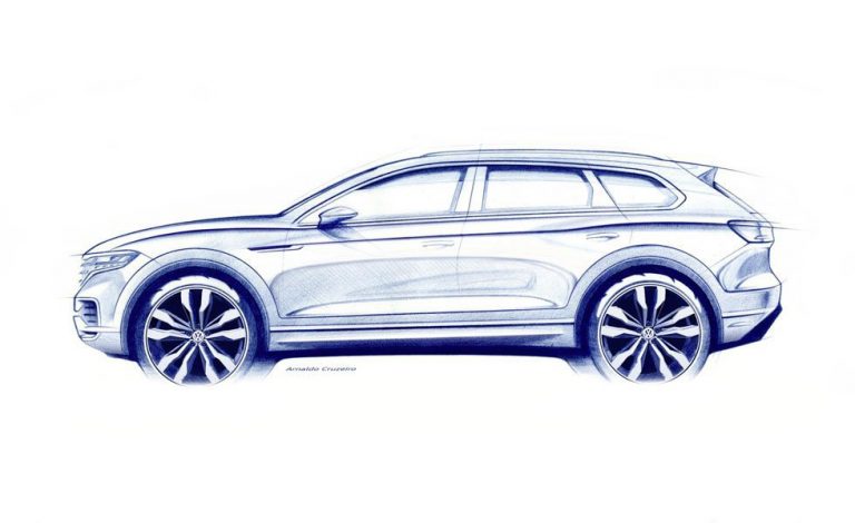 Volkswagen Touareg. Su tercera generación se presentará en marzo
