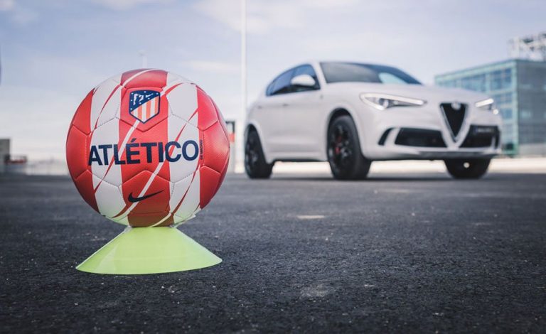 Alfa Romeo. Los jugadores del Atlético ya conducen el Stelvio