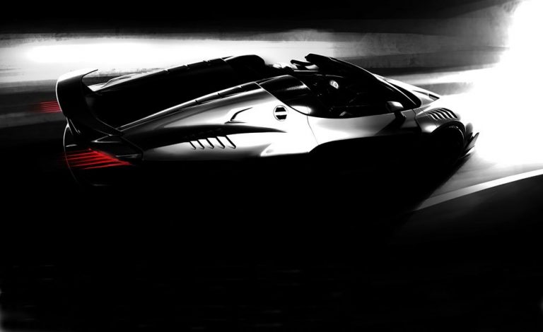 Italdesign Zerouno Roadster. La primera imagen