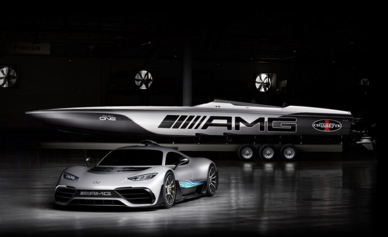 Cigarette Racing 515 Project One. El Mercedes-AMG Project One de los mares