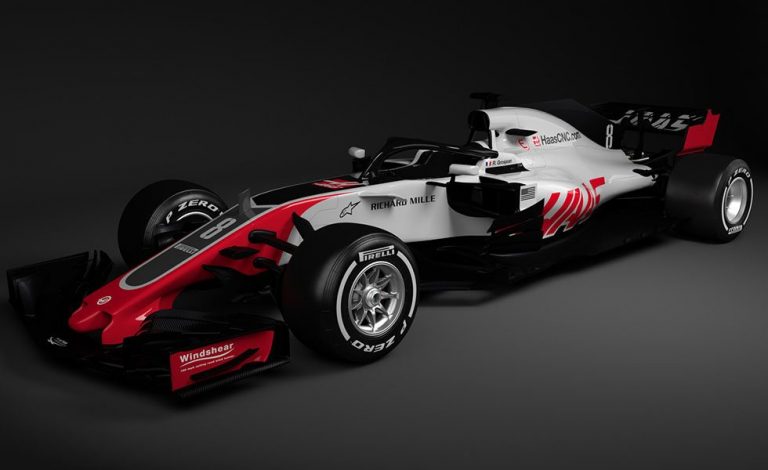 Haas presenta su nuevo bólido, el VF-18