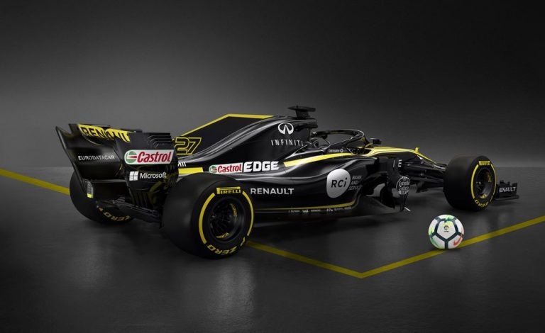 El monoplaza de Carlos Sainz lucirá el logo de LaLiga