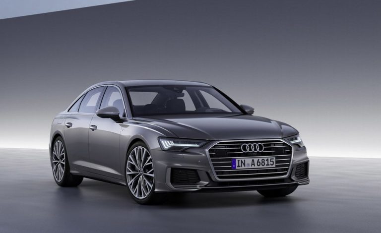 Audi A6. Un Audi A8 a escala