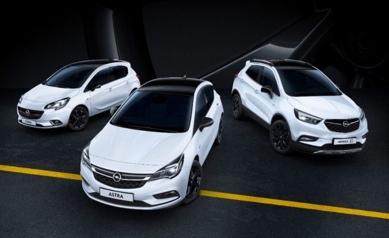 Opel. Introduce la versión especial Black Edition a parte de su gama