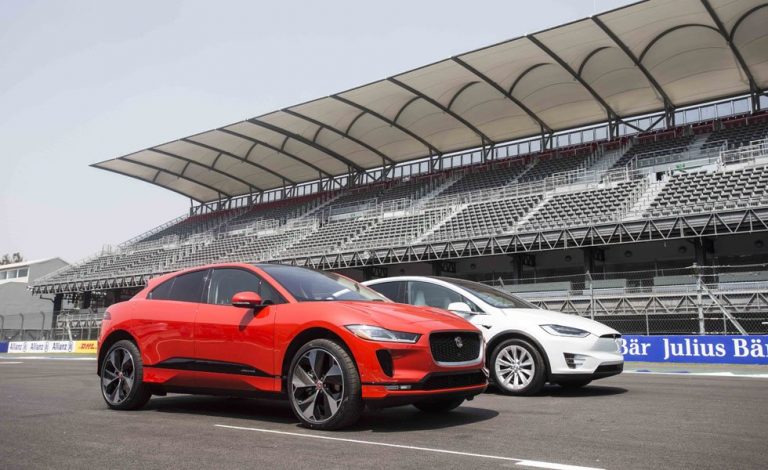 El Jaguar I-Pace se enfrenta al Tesla Model X