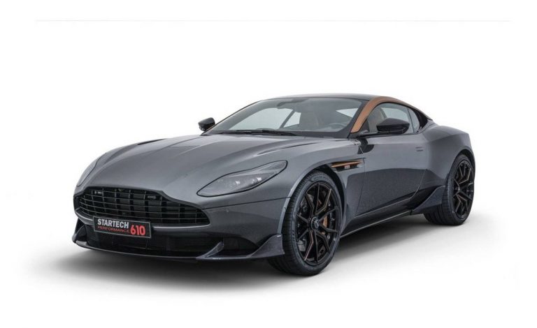 El Aston Martin DB11 V8 gana 100 CV por cortesía de Startech