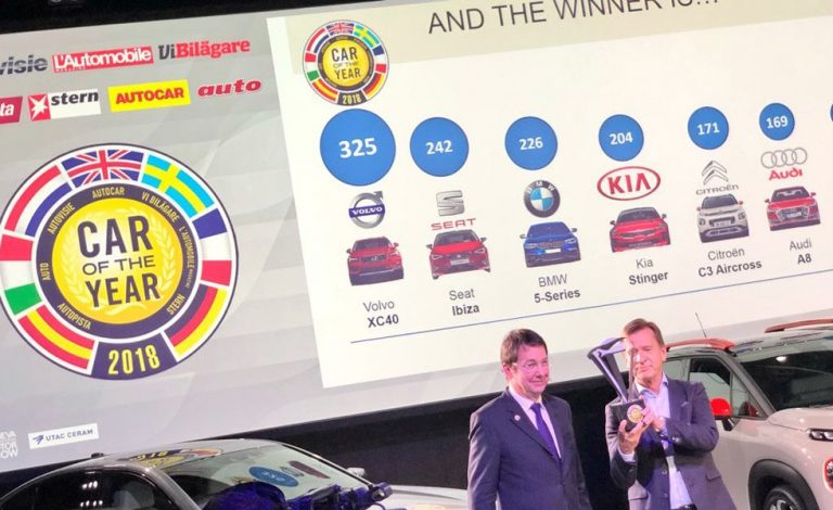 Volvo XC40. El primer Volvo 'Coche del Año en Europa'