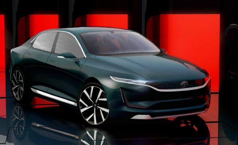 Tata EVision Concept. Así será su futura berlina eléctrica