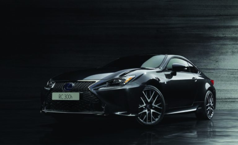Lexus RC F Sport Black Edition. El caballero oscuro
