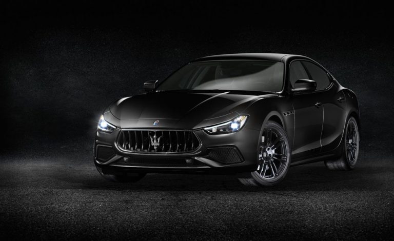 Maserati estrena el acabado Nerissimo. Elegancia en negro