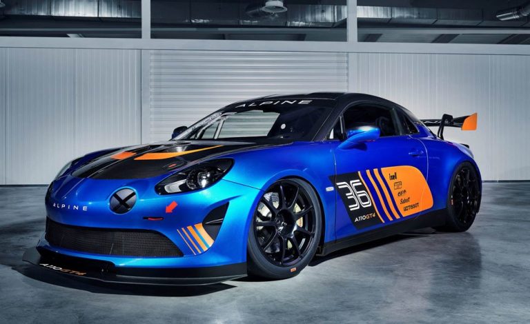 Alpine A110 GT4. Se presenta la segunda versión de competición