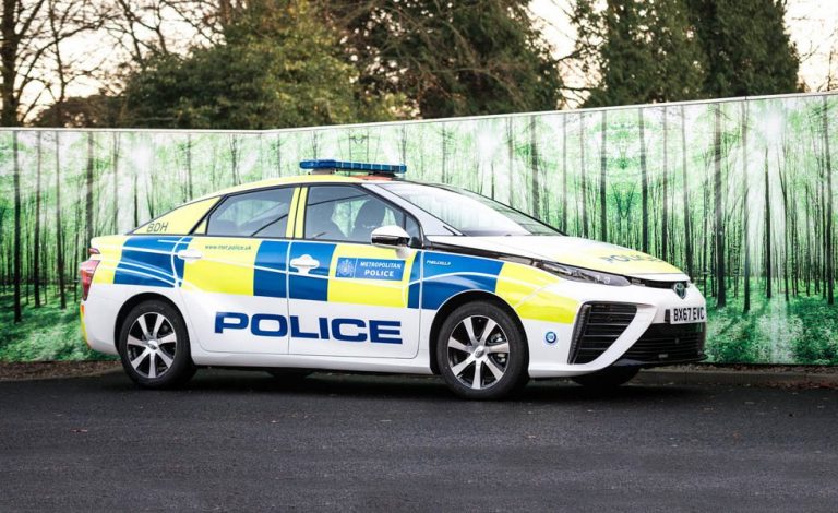 La policía de Londres estrena 11 Toyota Mirai