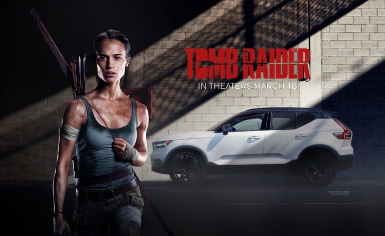 Volvo XC40. El nuevo coche de Lara Croft