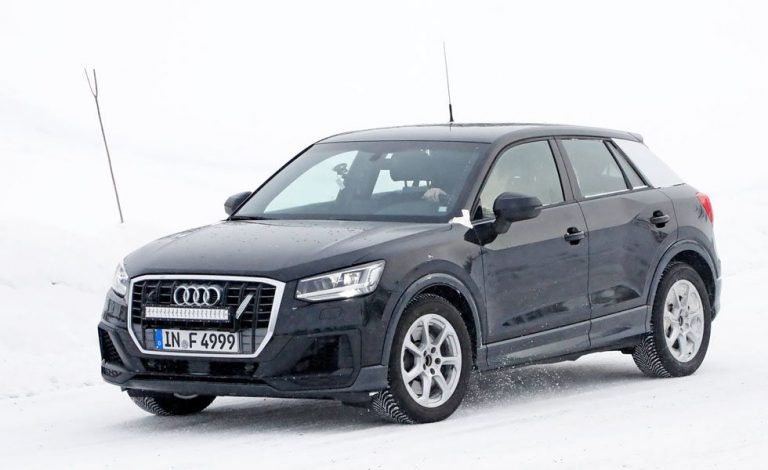 Audi SQ2. Descubierto sin camuflaje