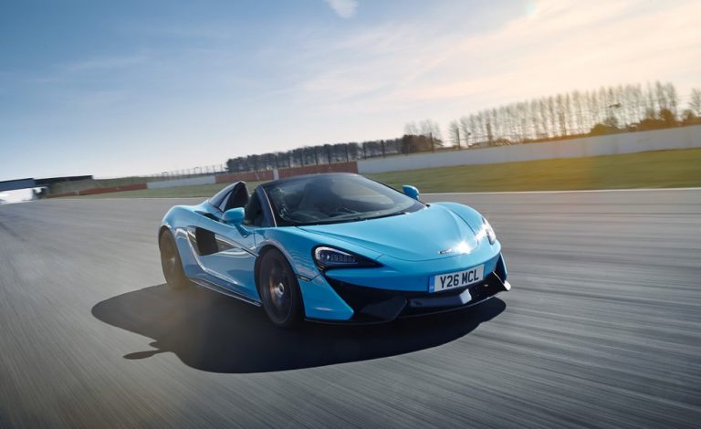McLaren 570S Spider. Pierde peso con el paquete Track Pack