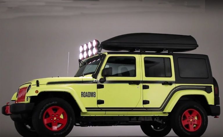 Jeep Wrangler Road 8M: un hotel sobre ruedas