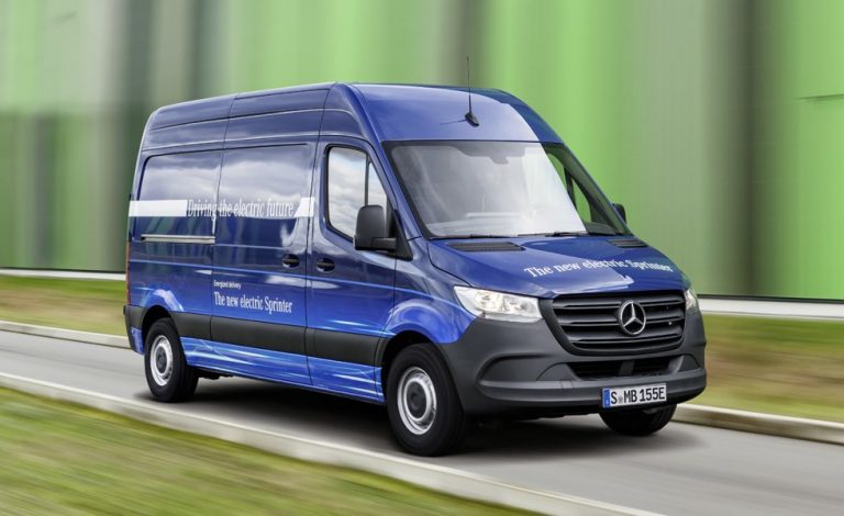 Mercedes-Benz Sprinter. Su versión 100% eléctrica llegará en 2019