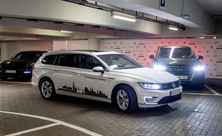 Volkswagen. Prueba el aparcamiento autónomo en el aeropuerto de Hamburgo