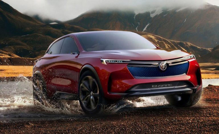 El Buick Enspire, un SUV escultural y eléctrico con 600 km de autonomía