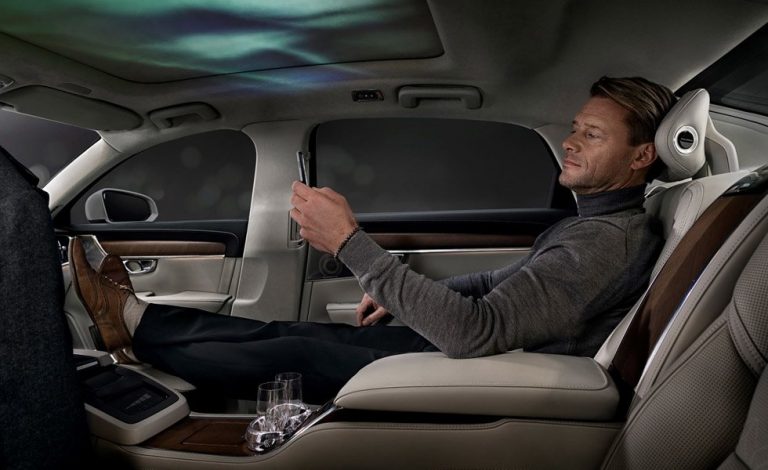 Relájate a bordo de este Volvo S90 Ambience Concept