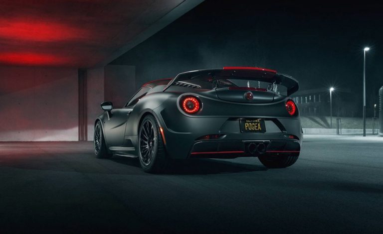 Pogea Racing saca 480 CV al corazón del Alfa Romeo 4C
