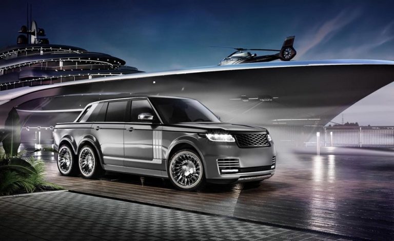 Este imponente Range Rover es un yate para surcar las carreteras