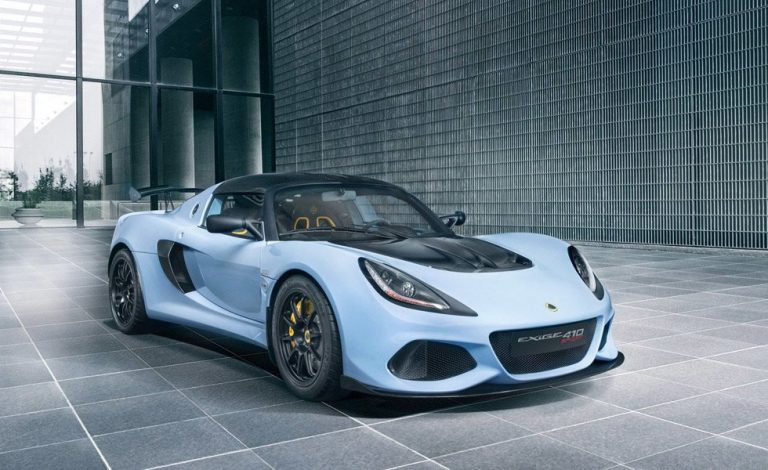 1.054 kilos y 410 CV para el radical Lotus Exige Sport 410