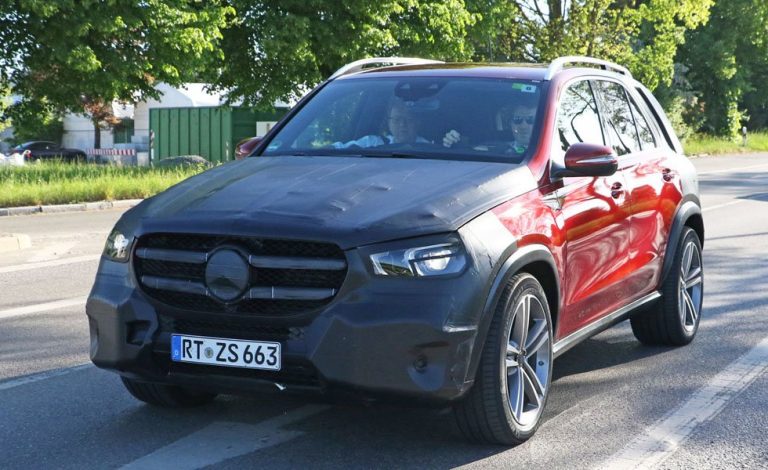 El Mercedes GLE pierde el camuflaje
