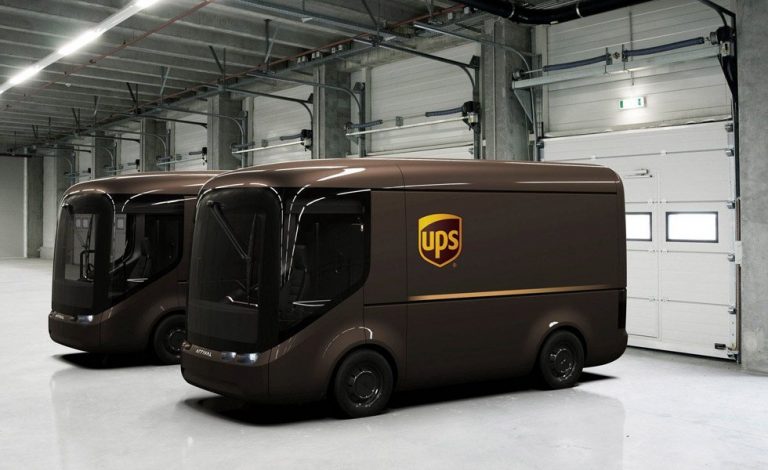UPS y ARRIVAL han creado este repartidor totalmente eléctrico