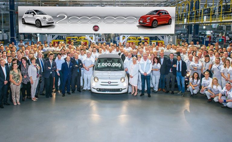 Fiat 500. Se fabrica la unidad dos millones en Polonia