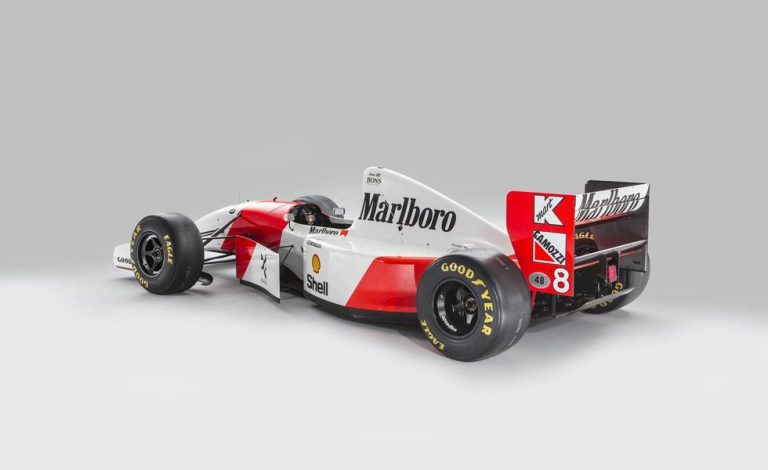 Bernie Ecclestone se hace con este McLaren MP4/8A de Ayrton Senna