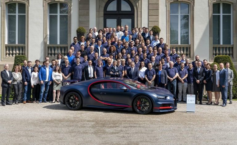 Bugatti ya ha fabricado 100 exclusivos Chiron