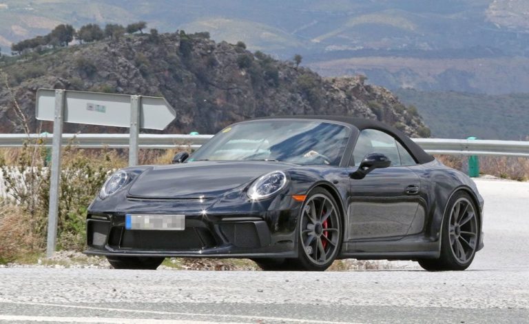 El Porsche 911 GT3 Convertible se pone a punto en Sierra Nevada