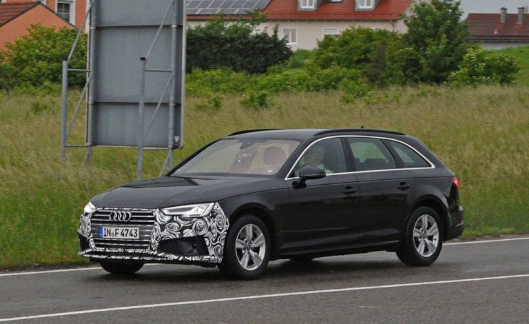 Ya rueda el futuro Audi A4