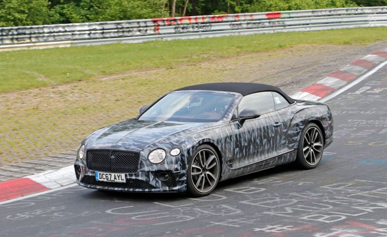 Bentley Continental GTC. Apura en Nürburgring