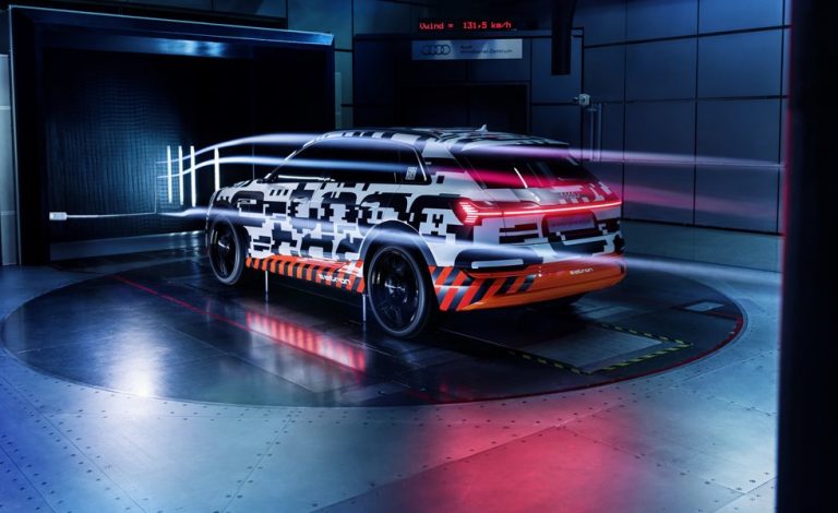 Audi e-tron. Será el SUV eléctrico más aerodinámico del mundo