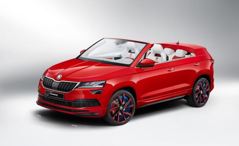 El Skoda Karoq se hace descapotable y se llama Sunroq