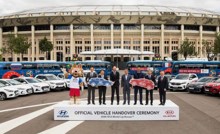Hyundai y Kia: la flota del Mundial ya está preparada