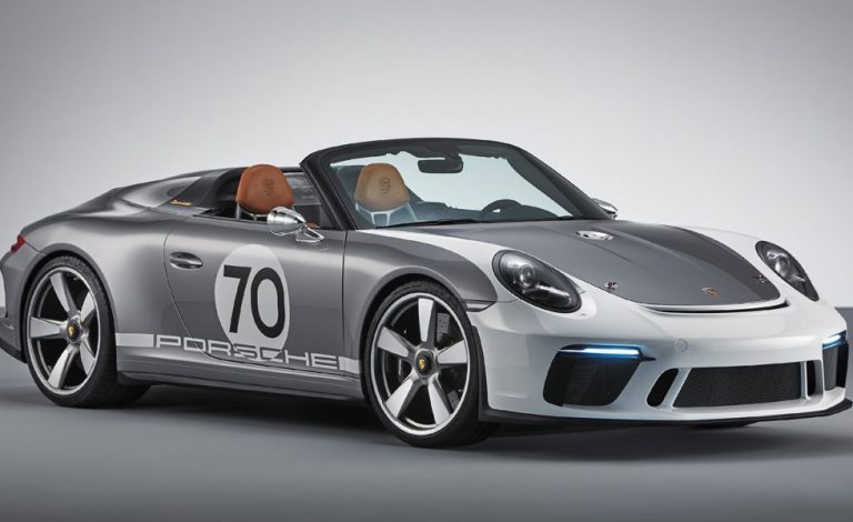 Porsche 911 Speedster Concept. Celebra los 70 años de la marca con 500 CV